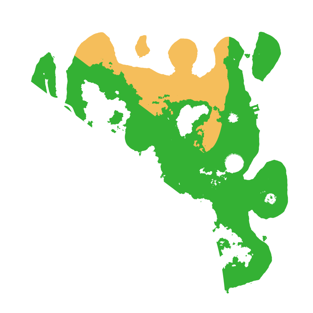 Biome Rust Map: Procedural Map, Size: 3000, Seed: 649759114