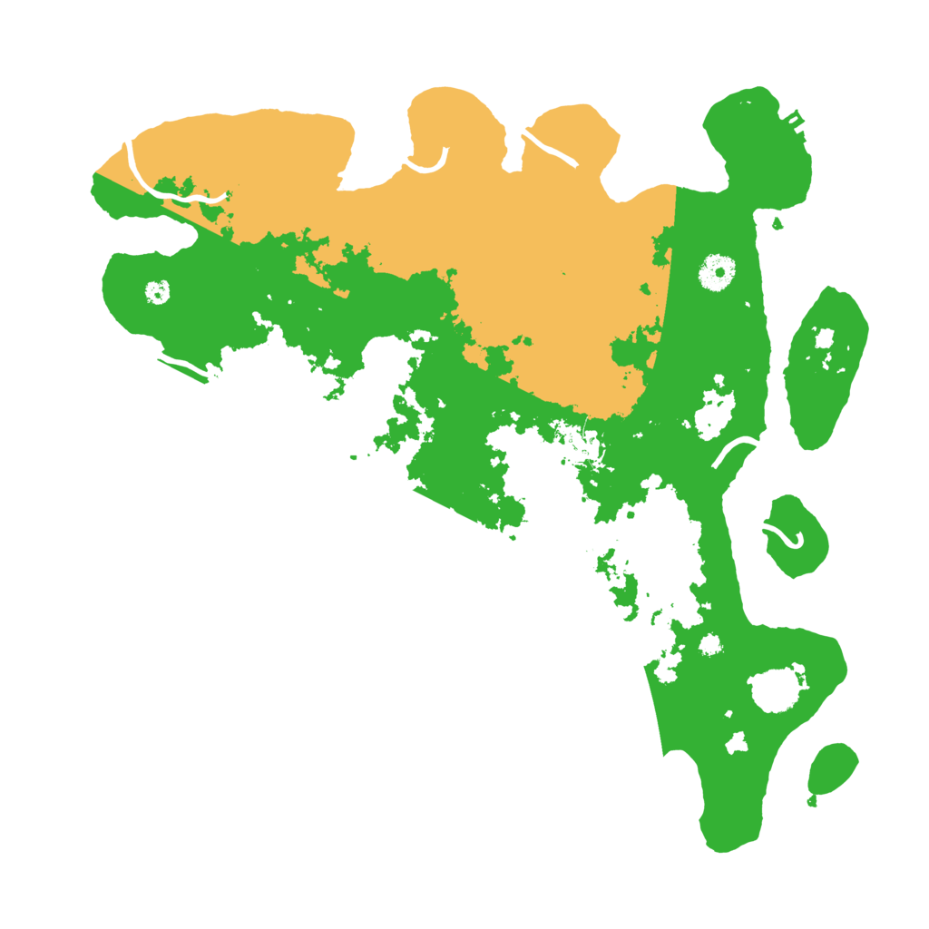 Biome Rust Map: Procedural Map, Size: 3850, Seed: 744541131