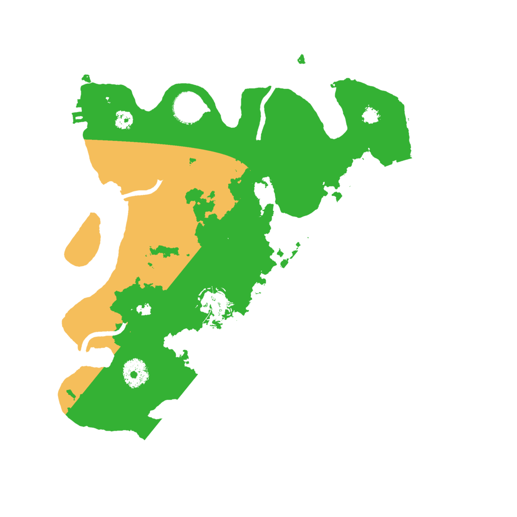 Biome Rust Map: Procedural Map, Size: 2900, Seed: 37134