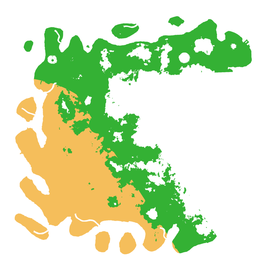 Biome Rust Map: Procedural Map, Size: 4500, Seed: 389878886