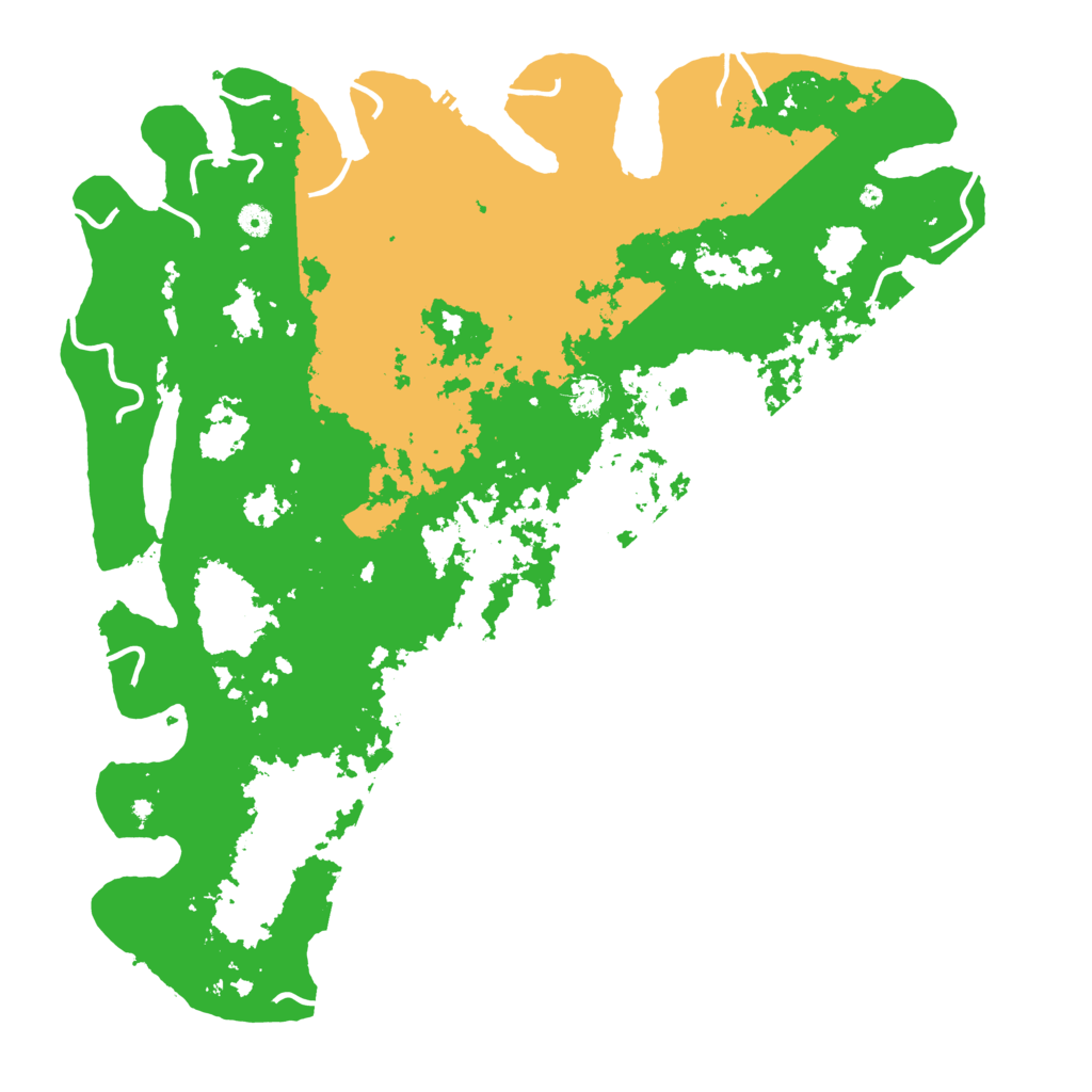 Biome Rust Map: Procedural Map, Size: 5000, Seed: 9839