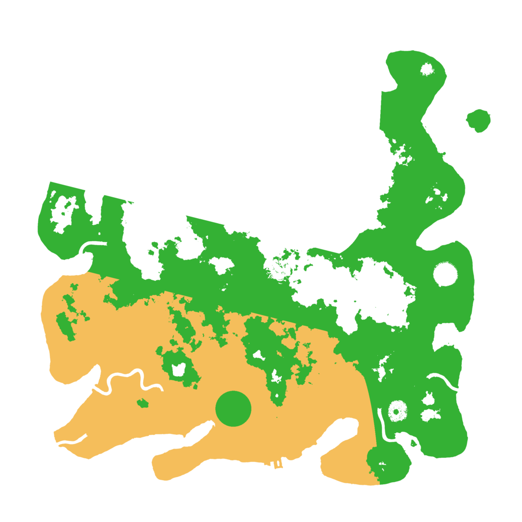 Biome Rust Map: Procedural Map, Size: 3850, Seed: 820155714