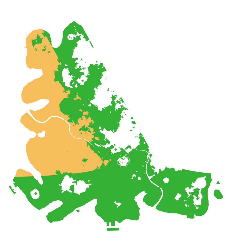 Biome Rust Map: Procedural Map, Size: 3850, Seed: 1476659133