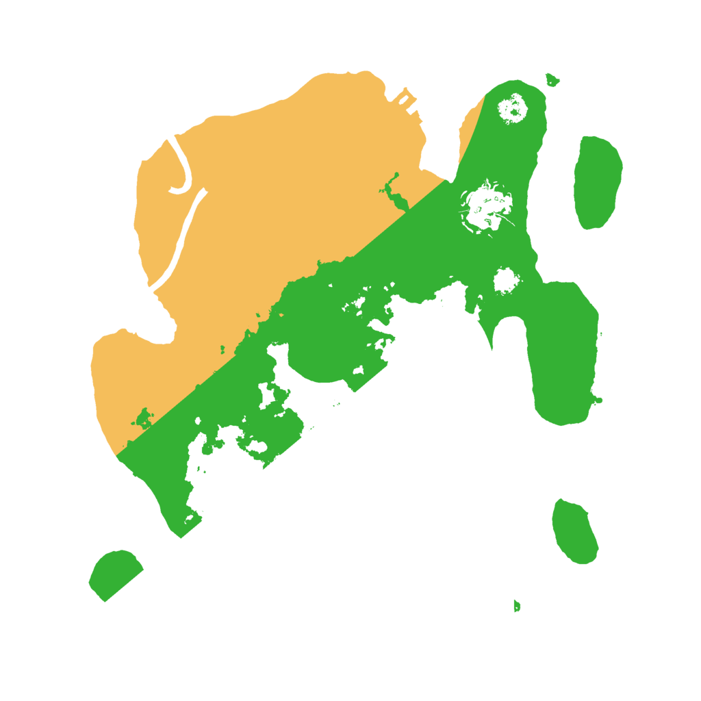 Biome Rust Map: Procedural Map, Size: 2526, Seed: 94986021