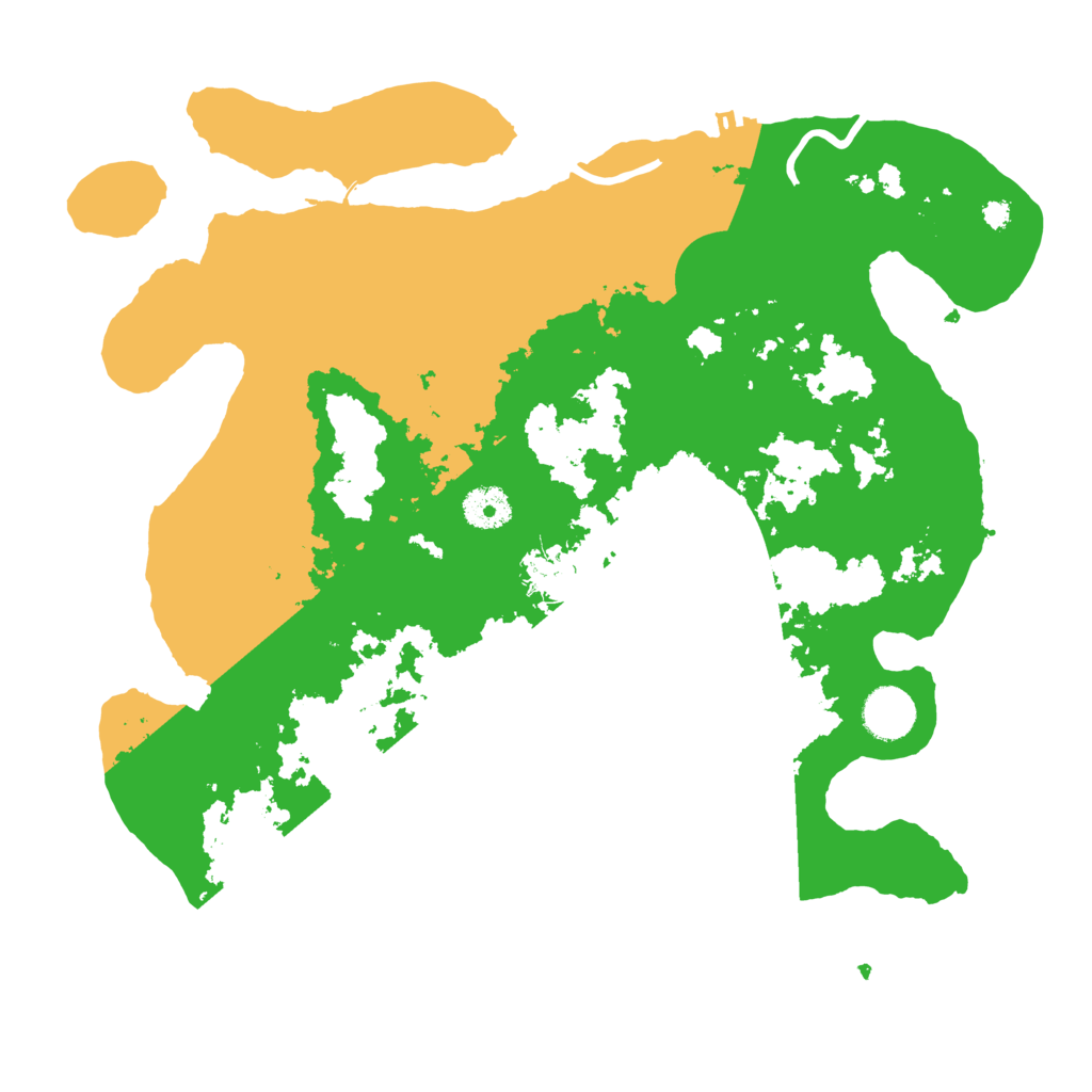 Biome Rust Map: Procedural Map, Size: 3625, Seed: 94986021