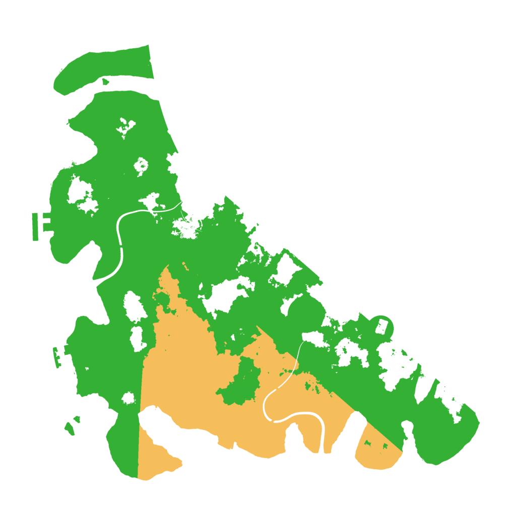 Biome Rust Map: Procedural Map, Size: 3750, Seed: 24