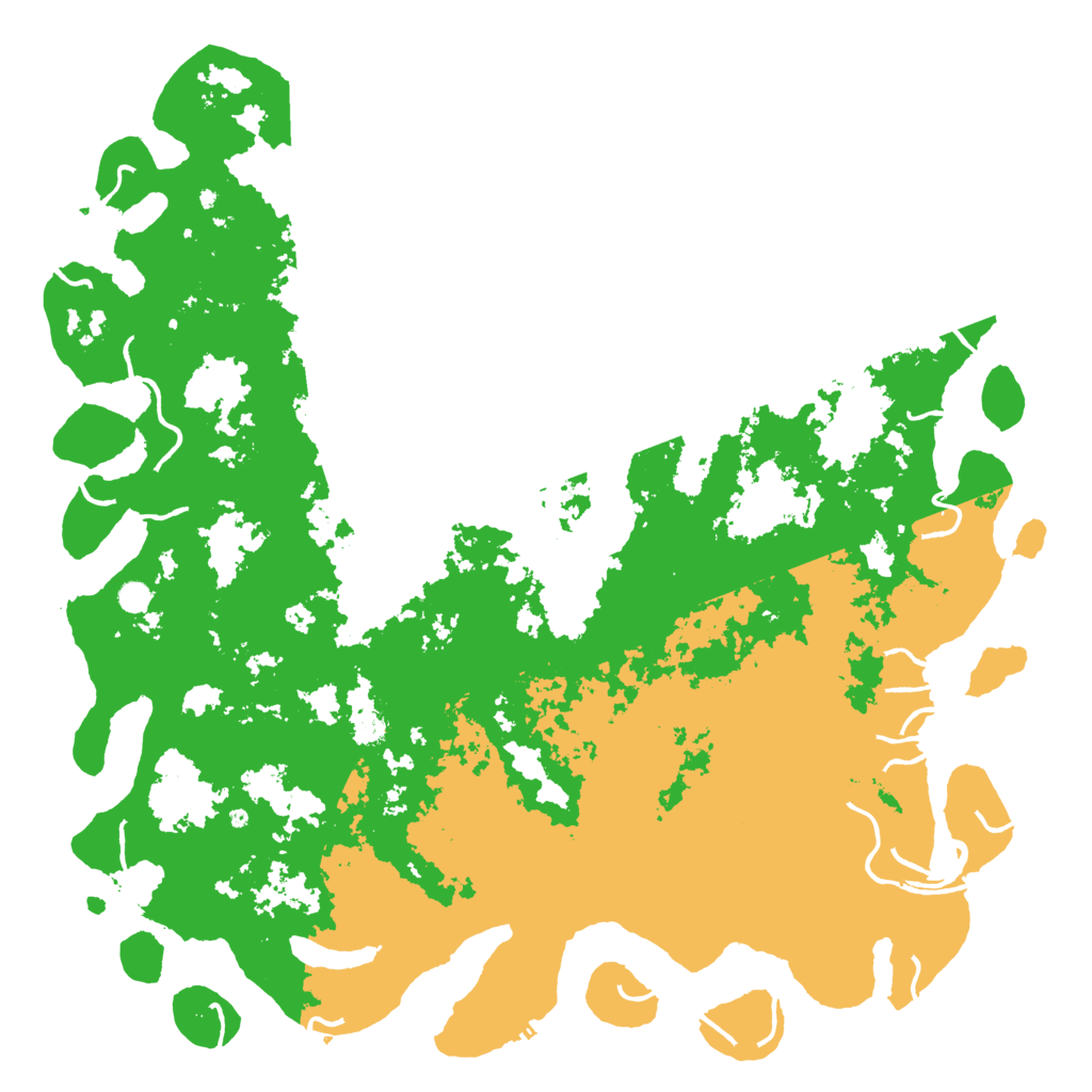 Biome Rust Map: Procedural Map, Size: 6000, Seed: 215981510