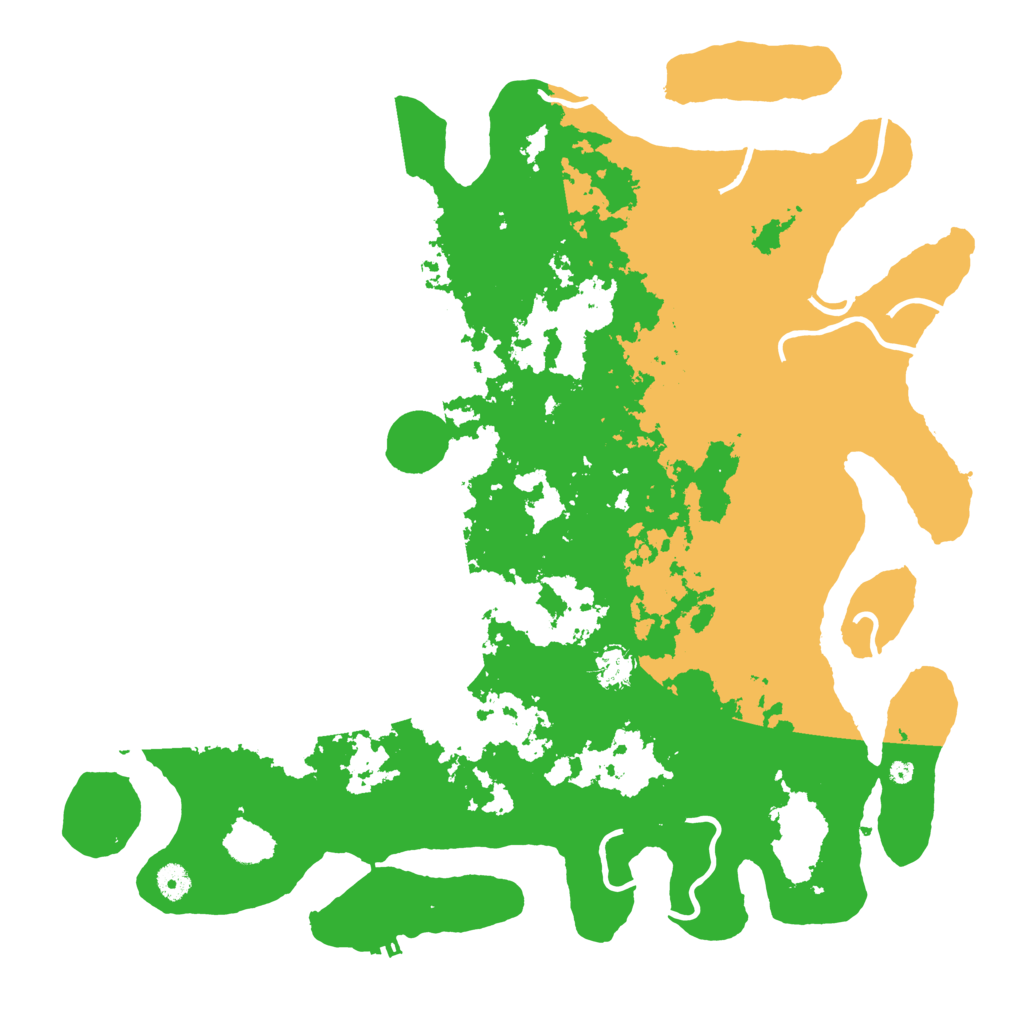 Biome Rust Map: Procedural Map, Size: 4500, Seed: 799034137