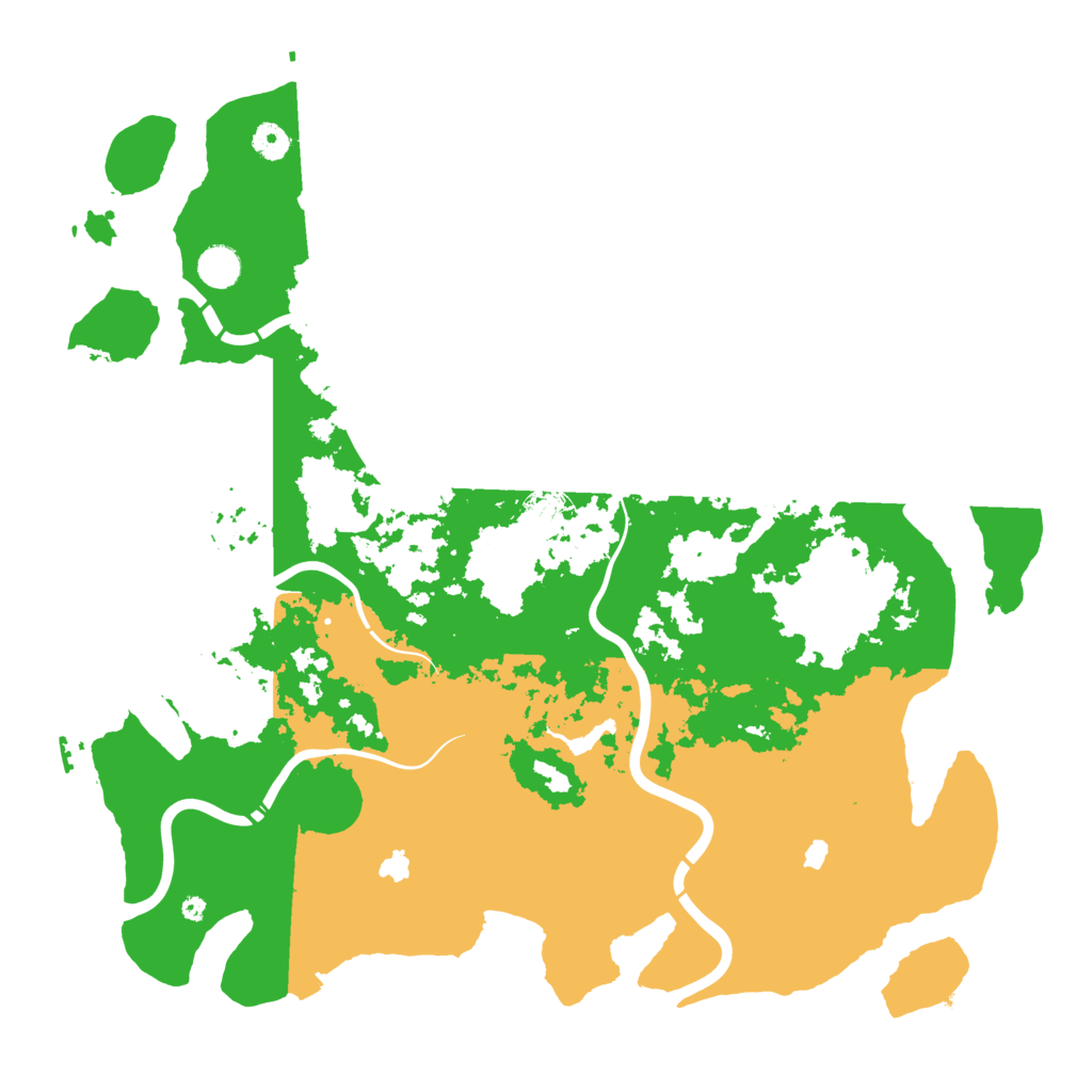 Biome Rust Map: Procedural Map, Size: 4500, Seed: 47888