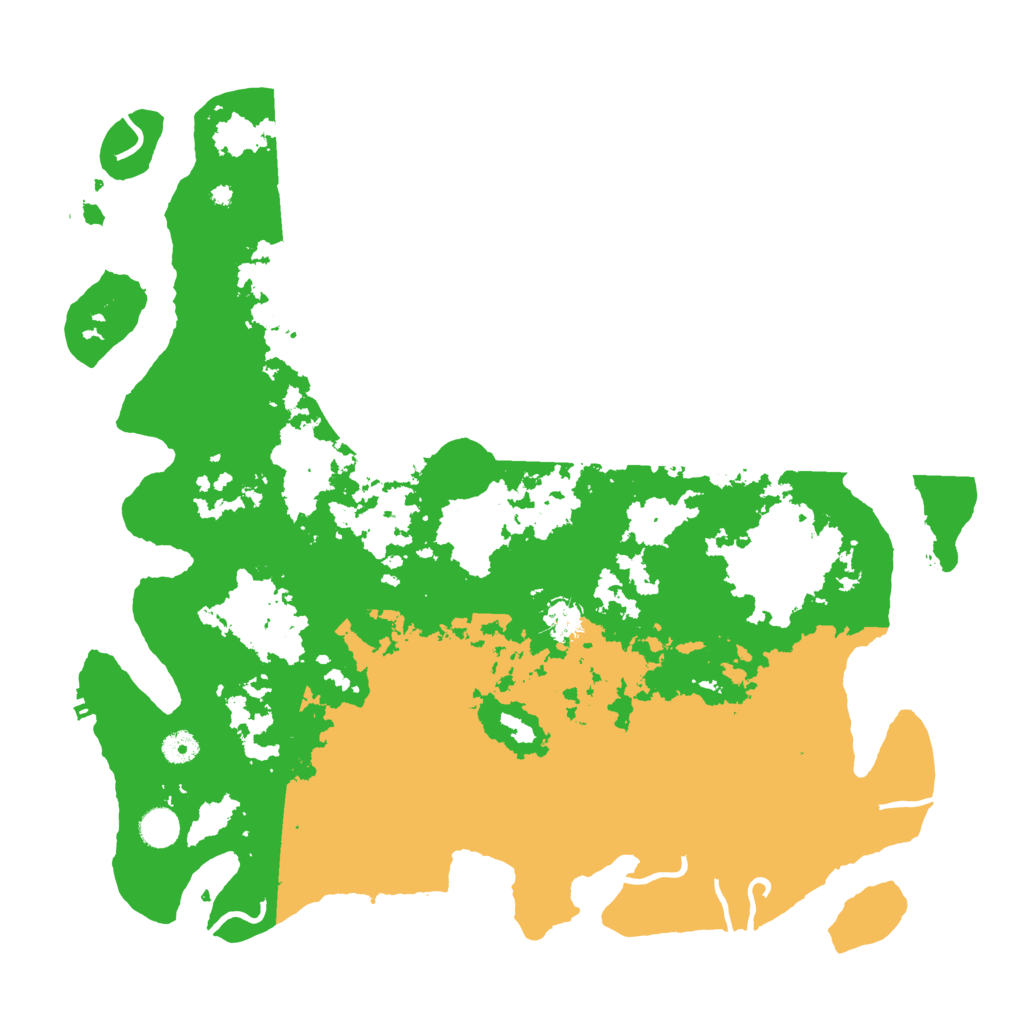 Biome Rust Map: Procedural Map, Size: 4500, Seed: 47888