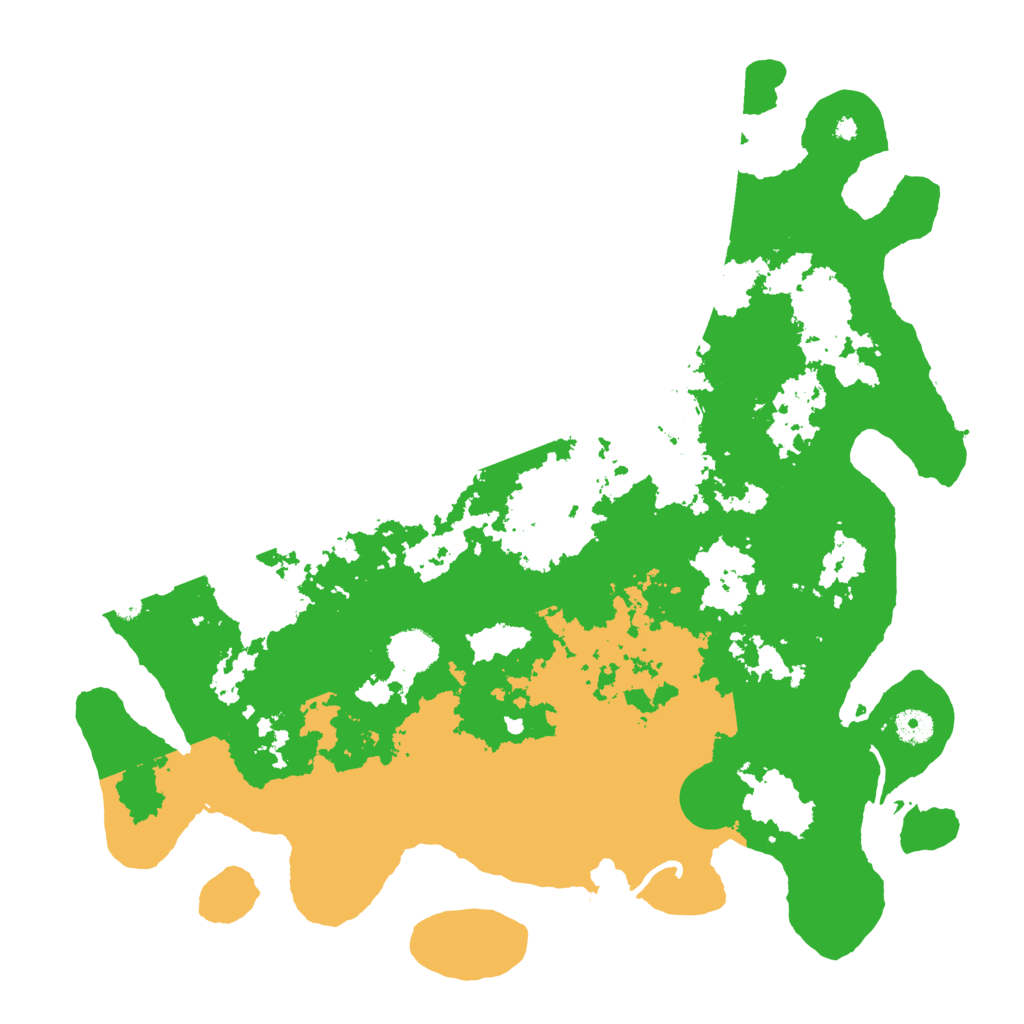 Biome Rust Map: Procedural Map, Size: 4250, Seed: 5132526