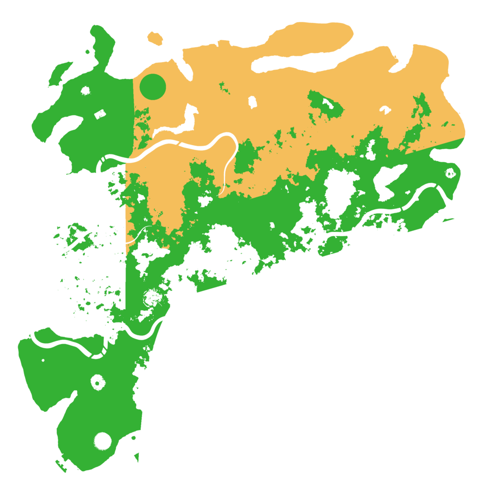 Biome Rust Map: Procedural Map, Size: 5060, Seed: 337086077