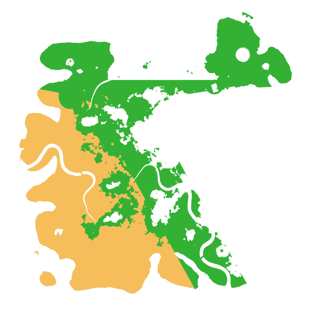 Biome Rust Map: Procedural Map, Size: 4000, Seed: 59119787
