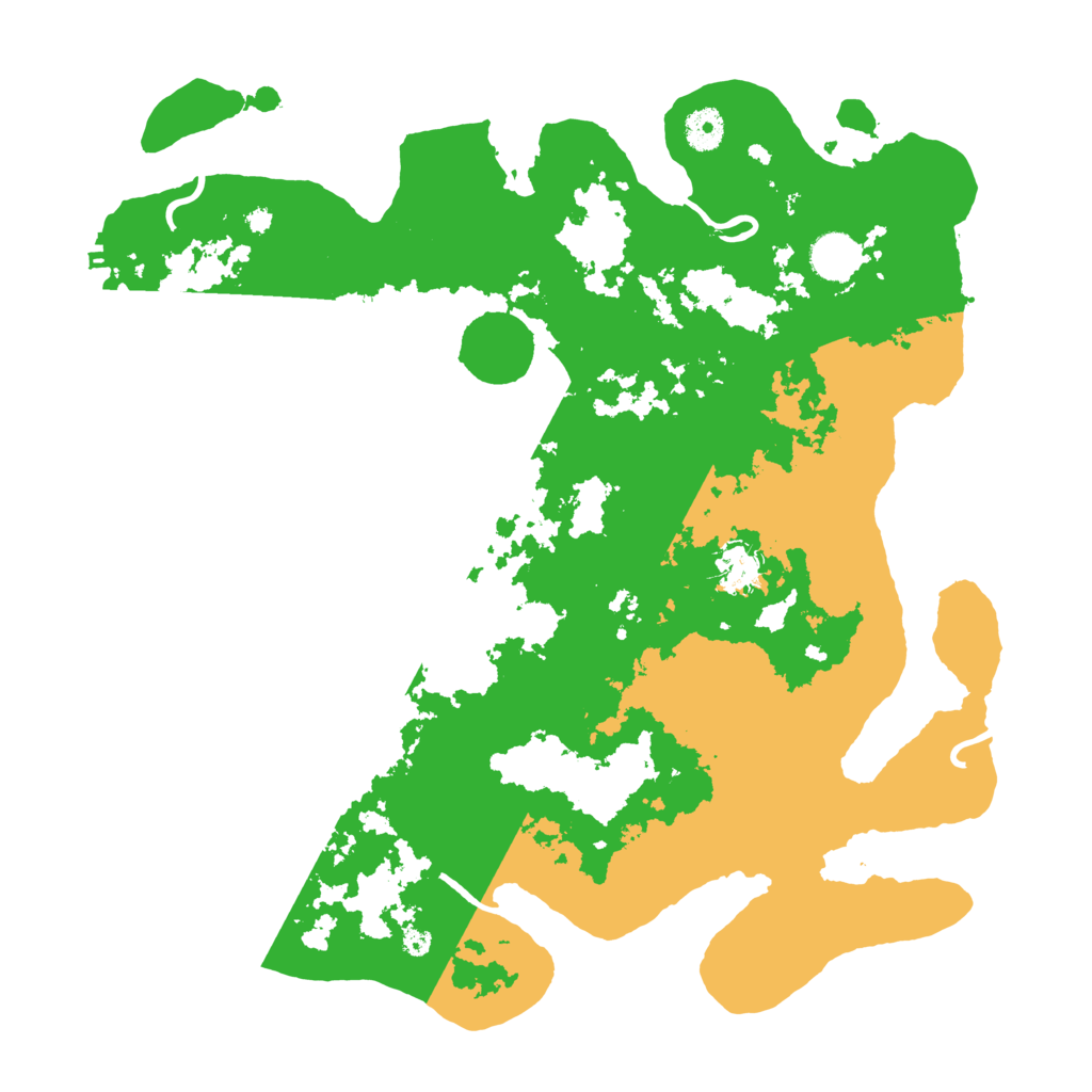 Biome Rust Map: Procedural Map, Size: 4000, Seed: 385539523