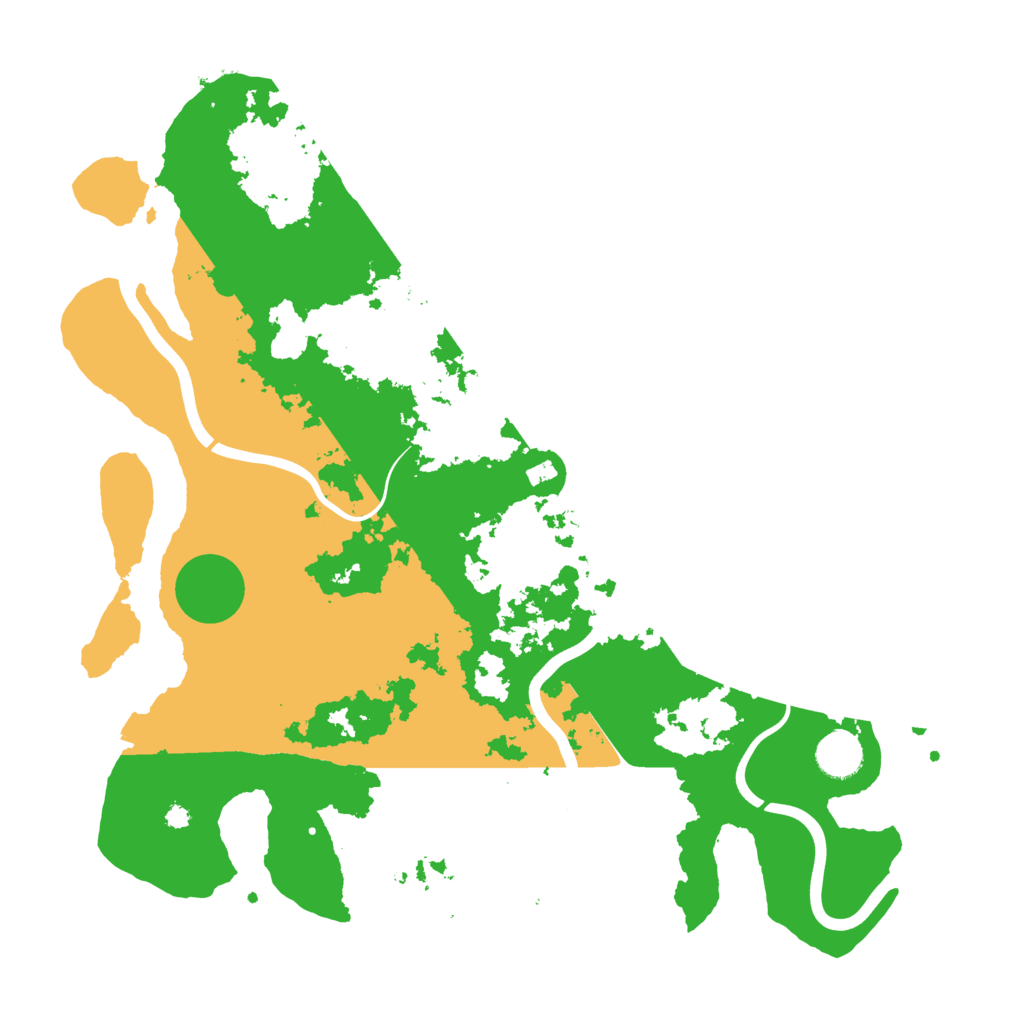 Biome Rust Map: Procedural Map, Size: 3900, Seed: 906109