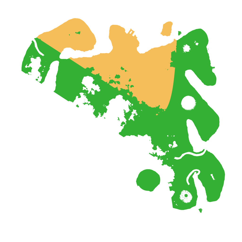 Biome Rust Map: Procedural Map, Size: 3000, Seed: 1836842711