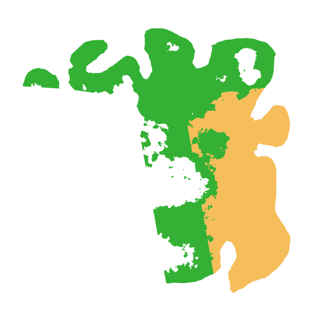 Biome Rust Map: Barren, Size: 3000, Seed: 856196