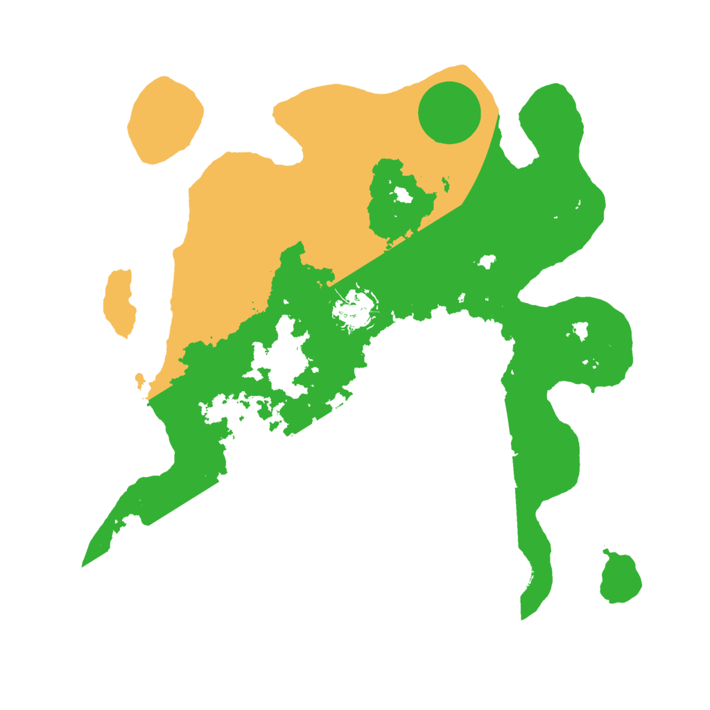 Biome Rust Map: Barren, Size: 3000, Seed: 784872