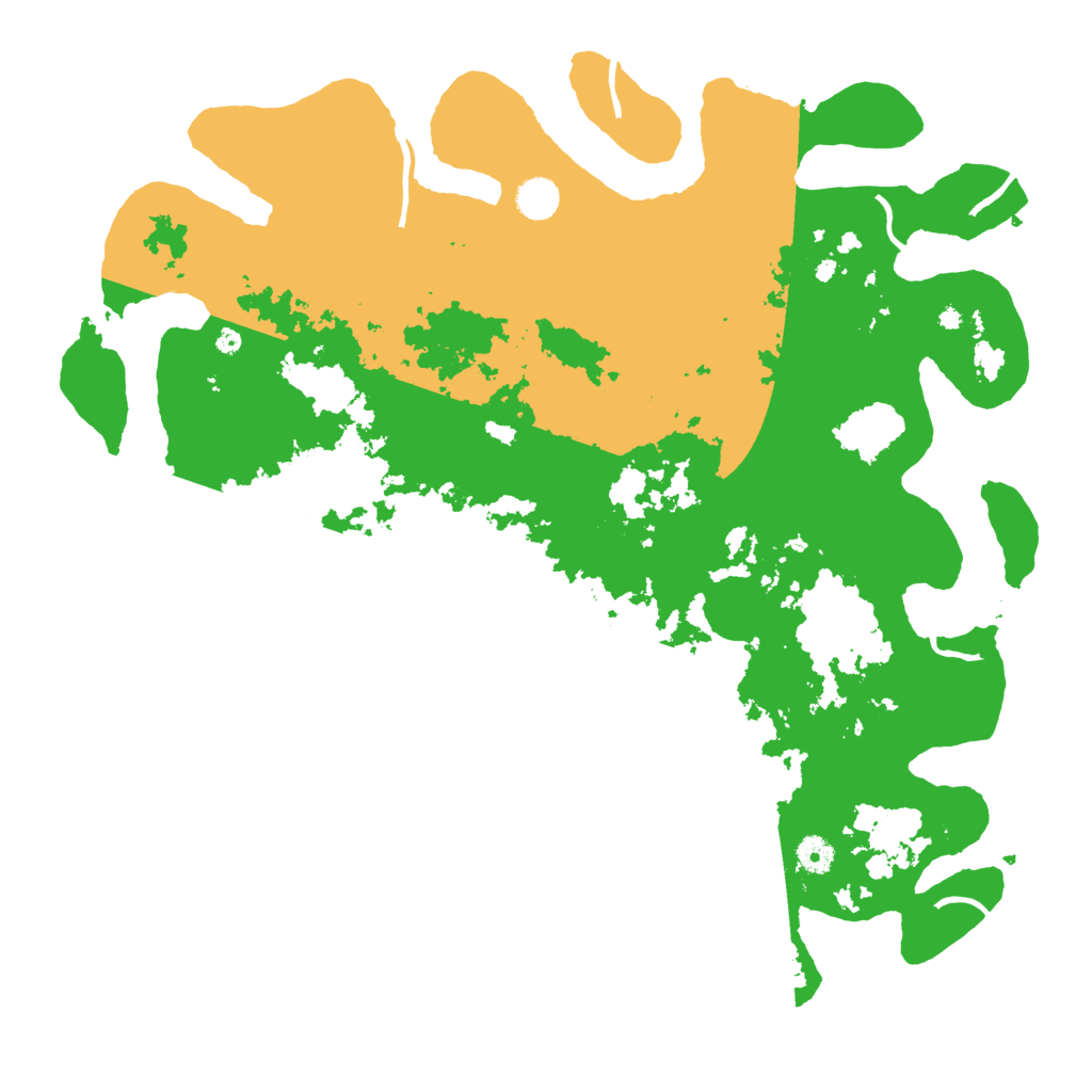 Biome Rust Map: Procedural Map, Size: 4500, Seed: 689777