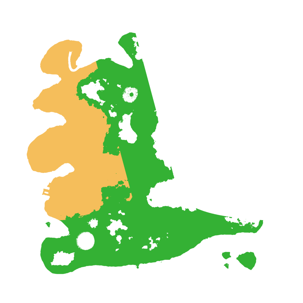 Biome Rust Map: Procedural Map, Size: 3000, Seed: 523032420