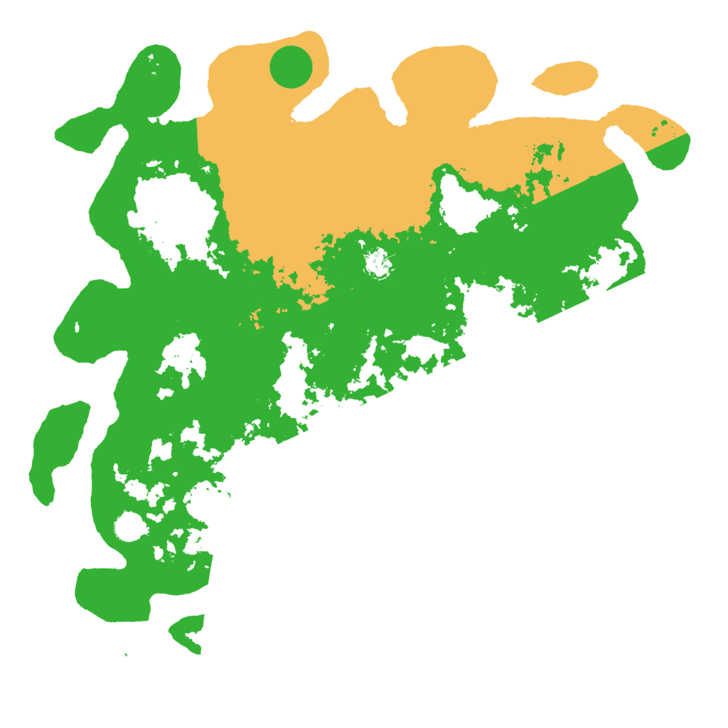 Biome Rust Map: Barren, Size: 4500, Seed: 4572559