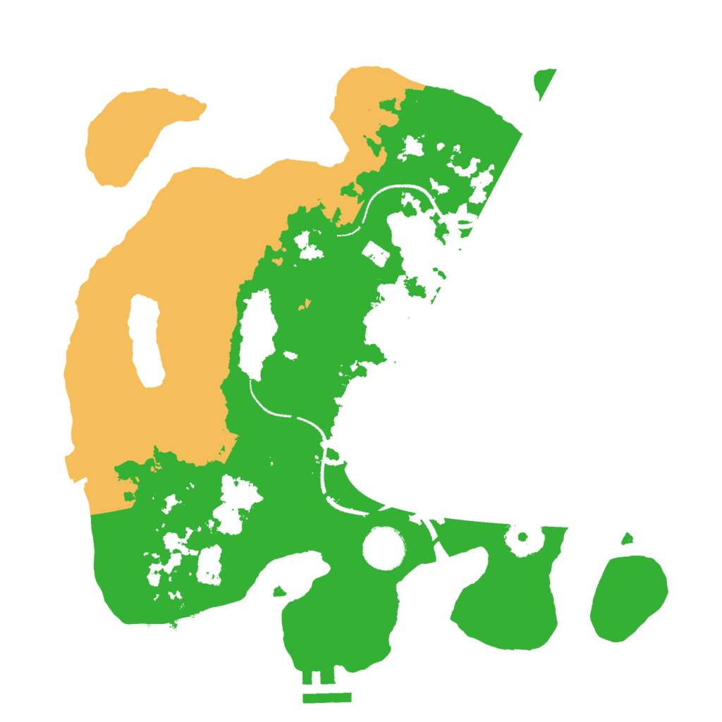 Biome Rust Map: Procedural Map, Size: 3000, Seed: 1729265978