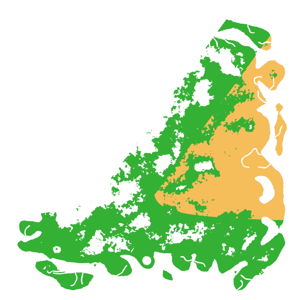 Biome Rust Map: Procedural Map, Size: 6000, Seed: 53142819