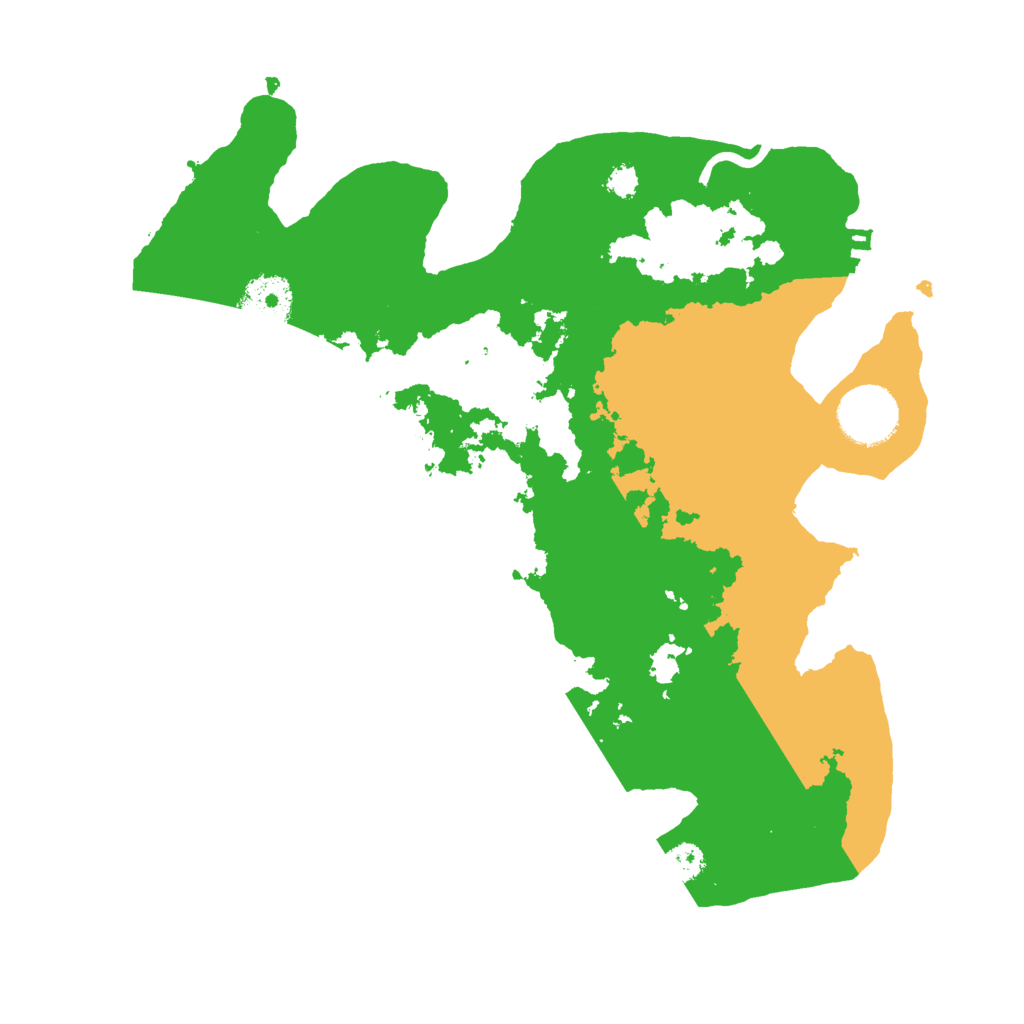 Biome Rust Map: Procedural Map, Size: 3000, Seed: 805288641