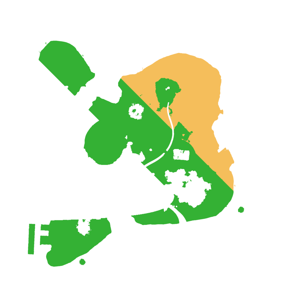 Biome Rust Map: Procedural Map, Size: 2000, Seed: 827