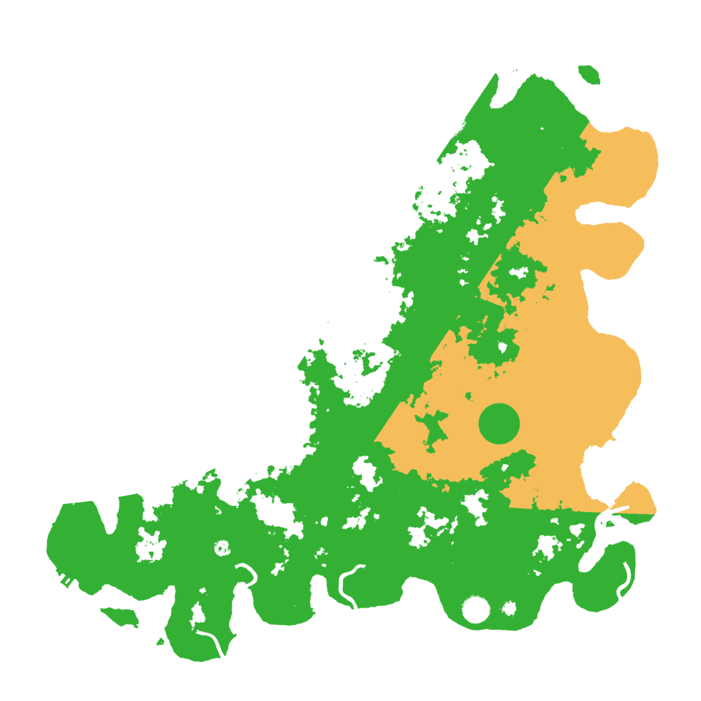 Biome Rust Map: Procedural Map, Size: 4500, Seed: 1407754406