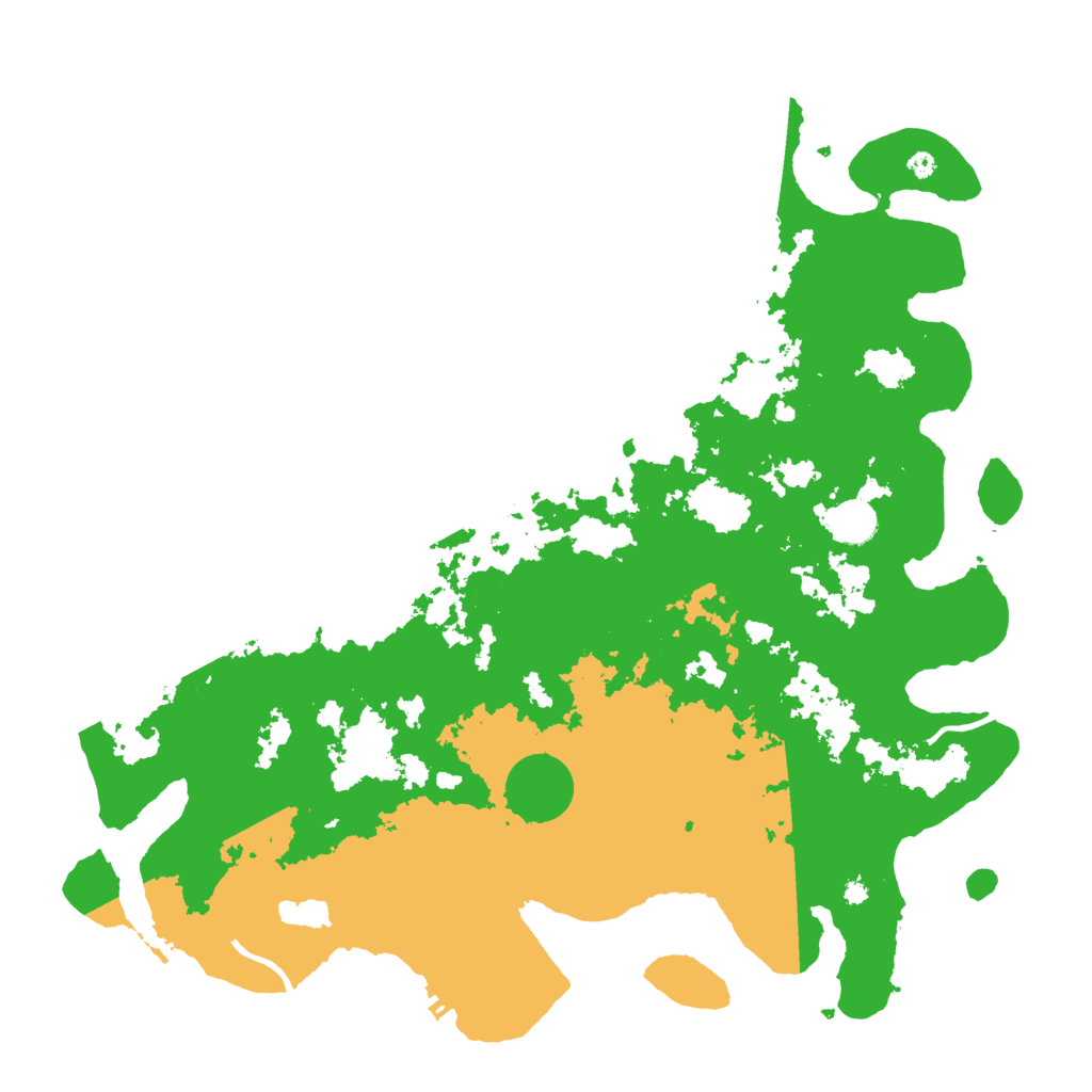 Biome Rust Map: Procedural Map, Size: 4250, Seed: 2541