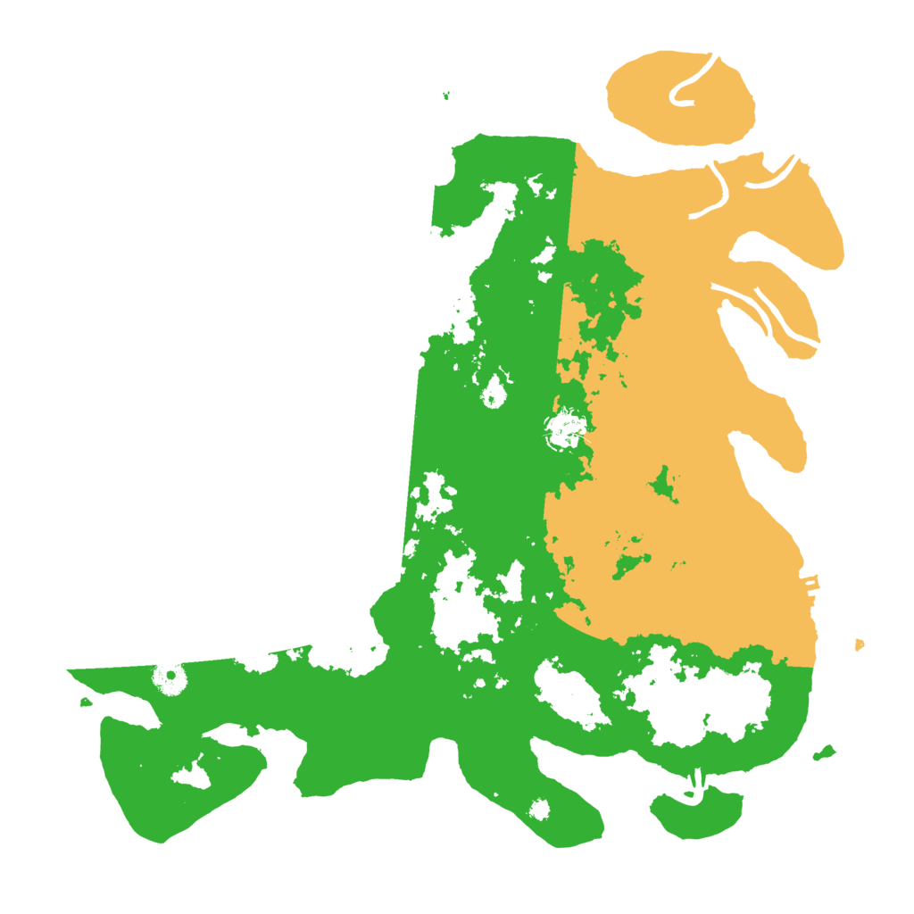 Biome Rust Map: Procedural Map, Size: 4000, Seed: 6886