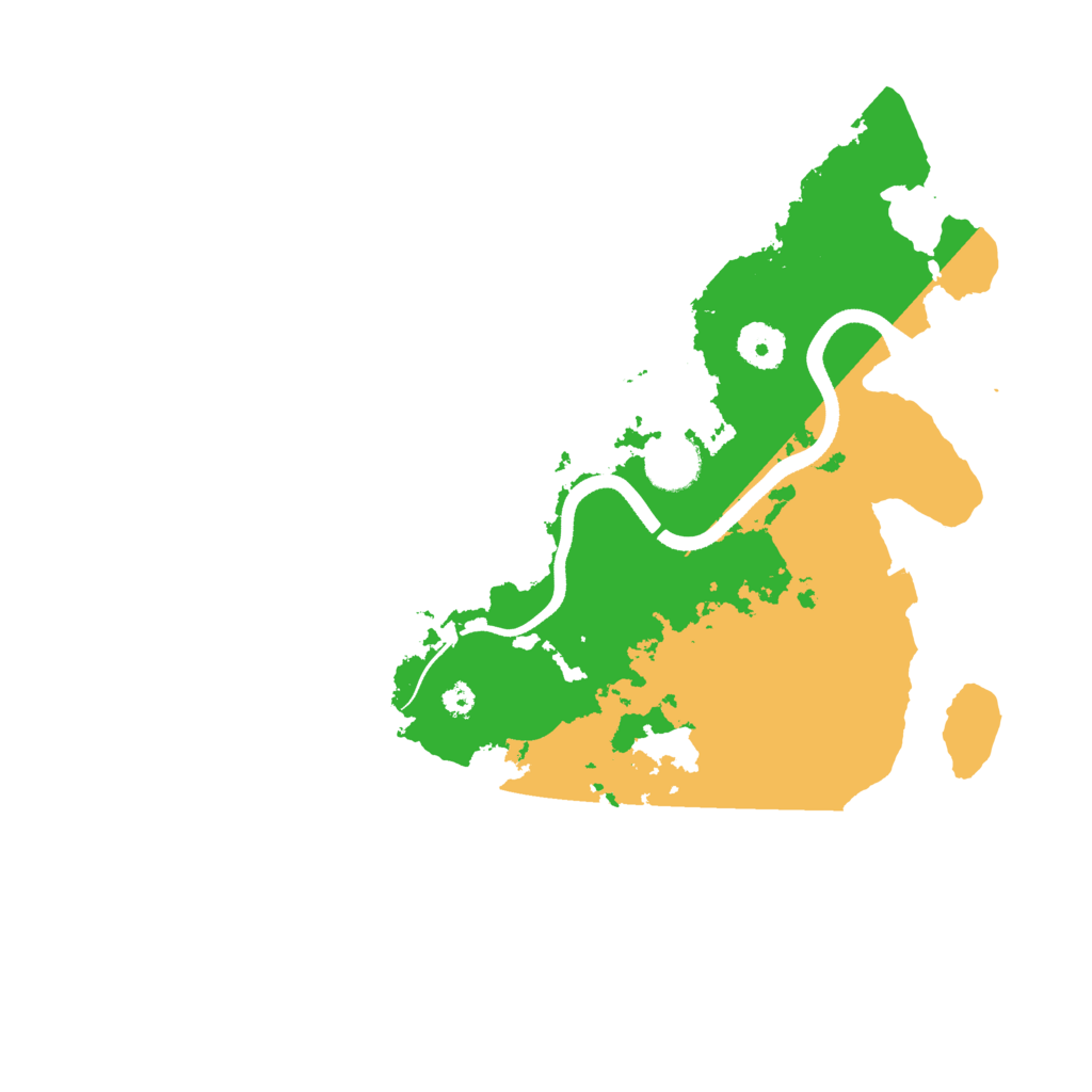 Biome Rust Map: Procedural Map, Size: 3500, Seed: 1411617522