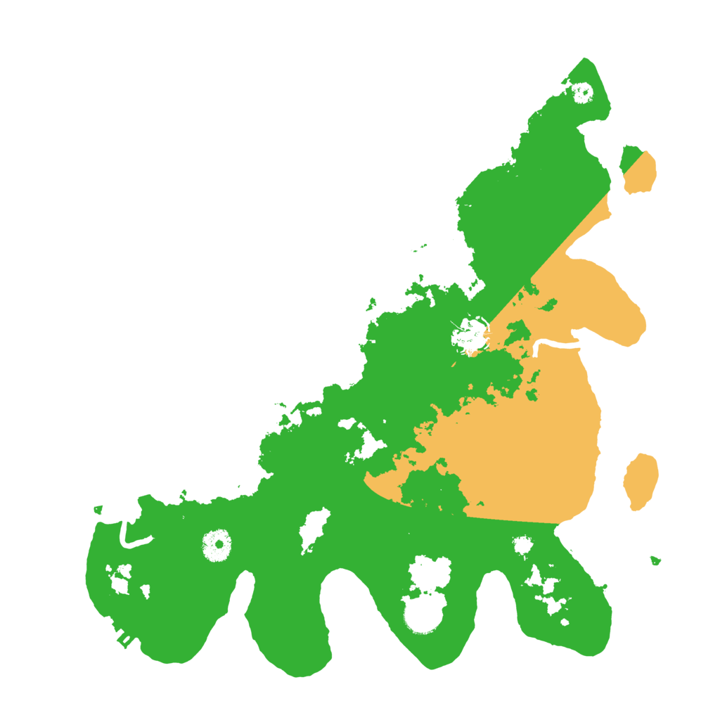 Biome Rust Map: Procedural Map, Size: 3500, Seed: 1411617522