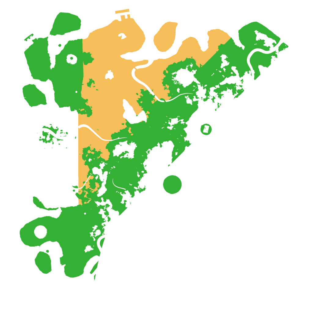 Biome Rust Map: Procedural Map, Size: 4500, Seed: 707874900