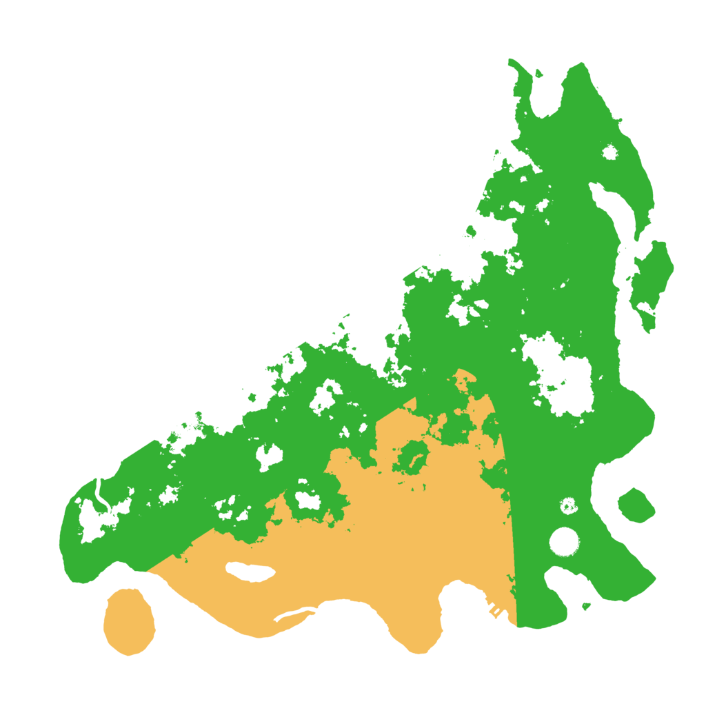 Biome Rust Map: Procedural Map, Size: 4250, Seed: 10469