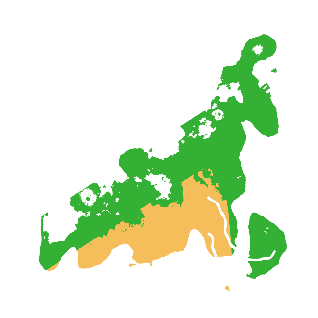 Biome Rust Map: Procedural Map, Size: 3000, Seed: 1115924051