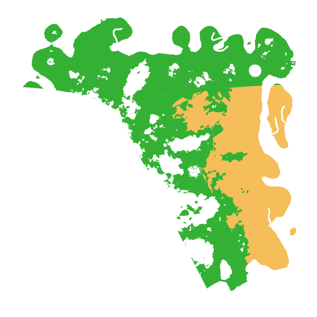 Biome Rust Map: Procedural Map, Size: 4500, Seed: 1333