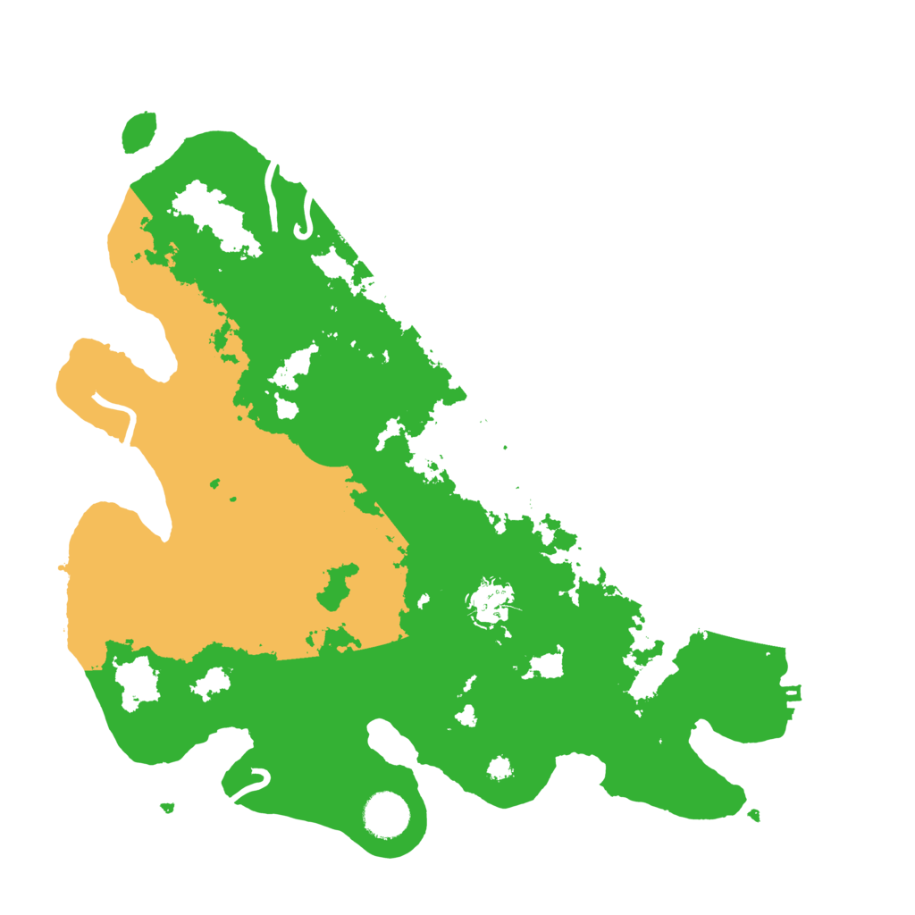 Biome Rust Map: Procedural Map, Size: 3500, Seed: 1844009002