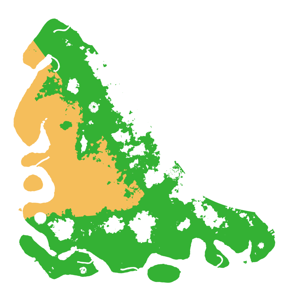 Biome Rust Map: Procedural Map, Size: 4500, Seed: 821993709