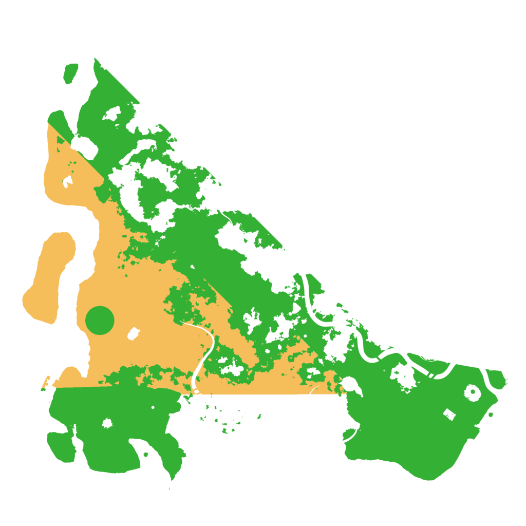 Biome Rust Map: Procedural Map, Size: 4800, Seed: 689500