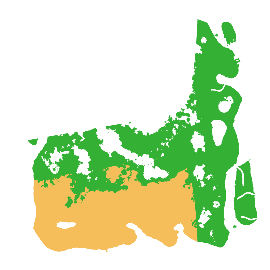 Biome Rust Map: Procedural Map, Size: 4050, Seed: 648316