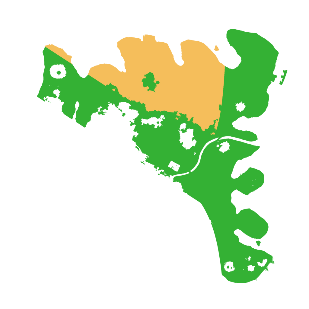 Biome Rust Map: Procedural Map, Size: 3000, Seed: 1803