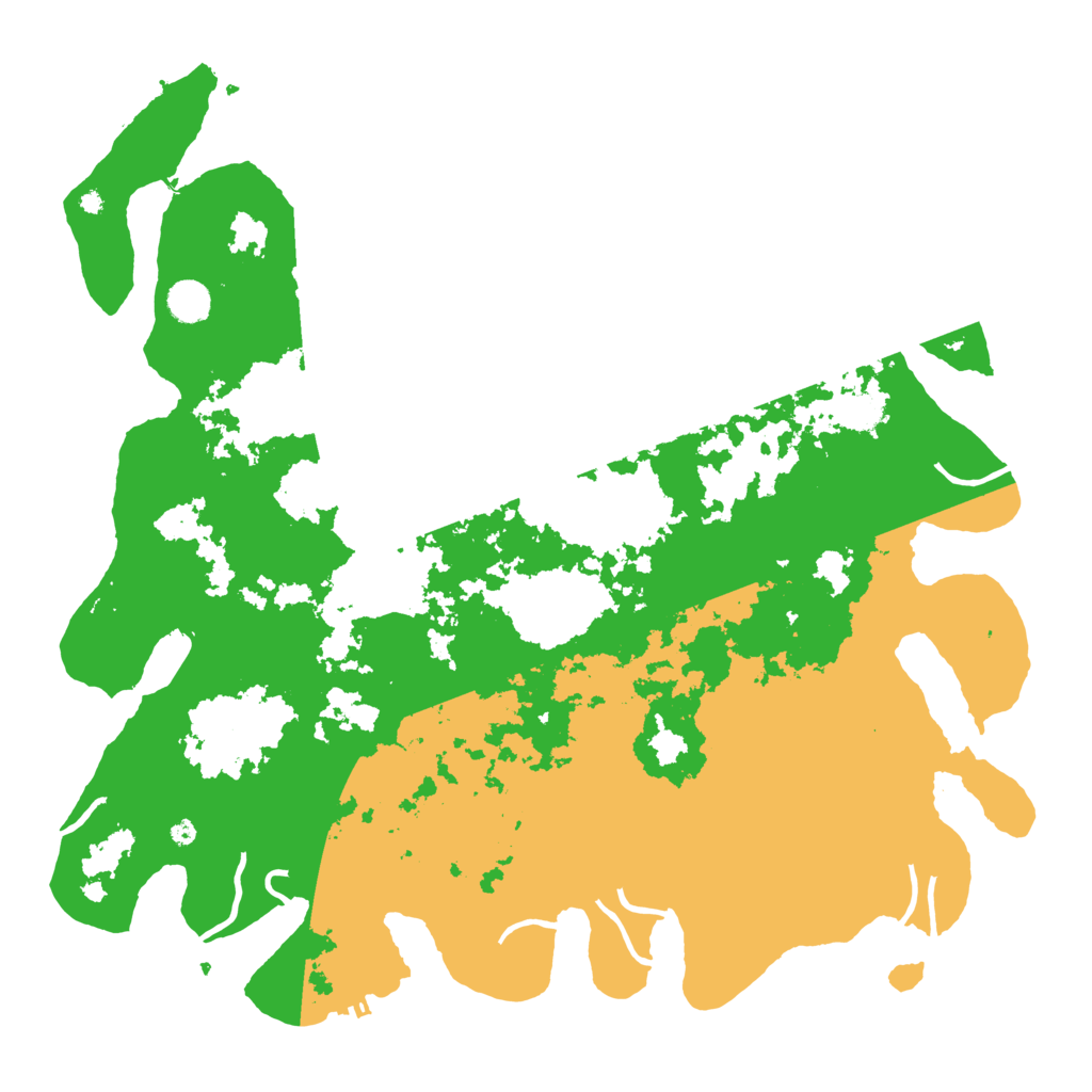 Biome Rust Map: Procedural Map, Size: 4500, Seed: 2042445481