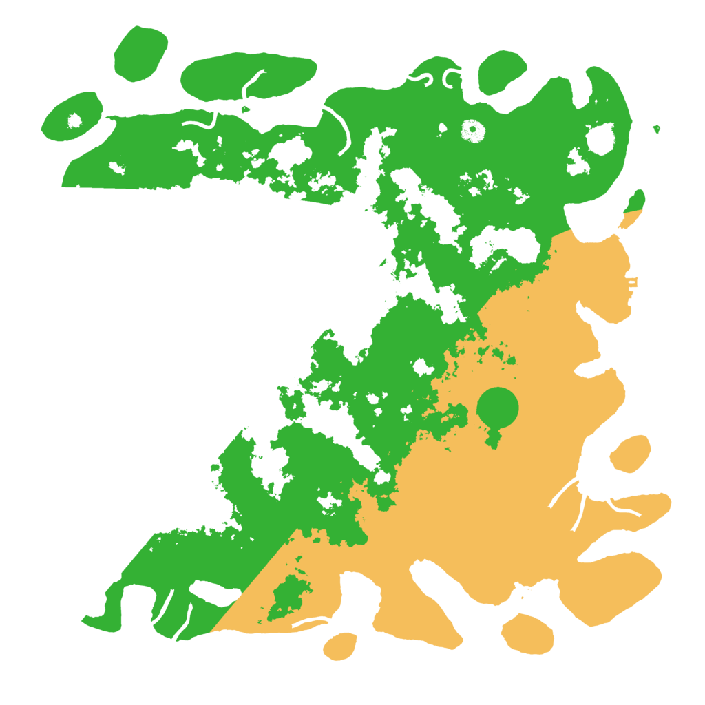 Biome Rust Map: Procedural Map, Size: 4500, Seed: 1632470976