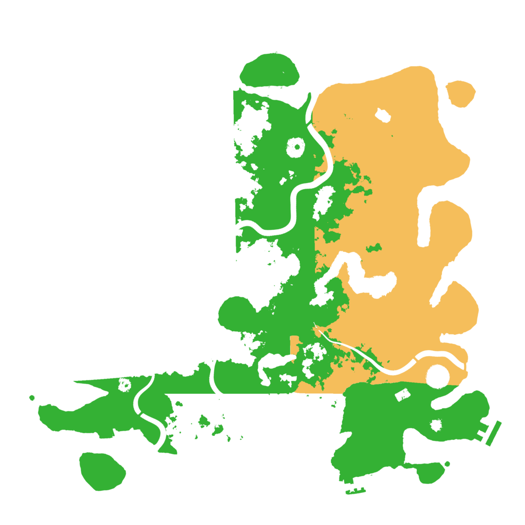 Biome Rust Map: Procedural Map, Size: 4000, Seed: 4567234