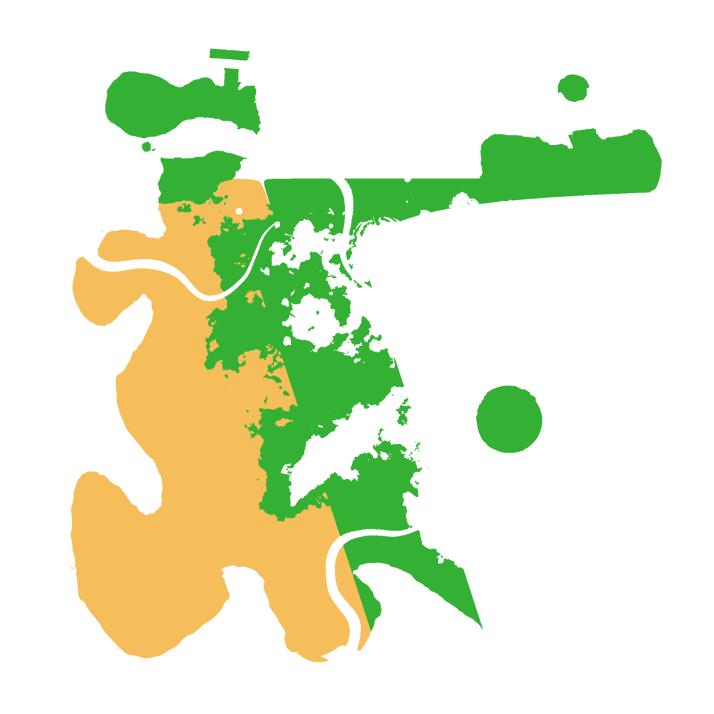 Biome Rust Map: Procedural Map, Size: 3000, Seed: 267036540