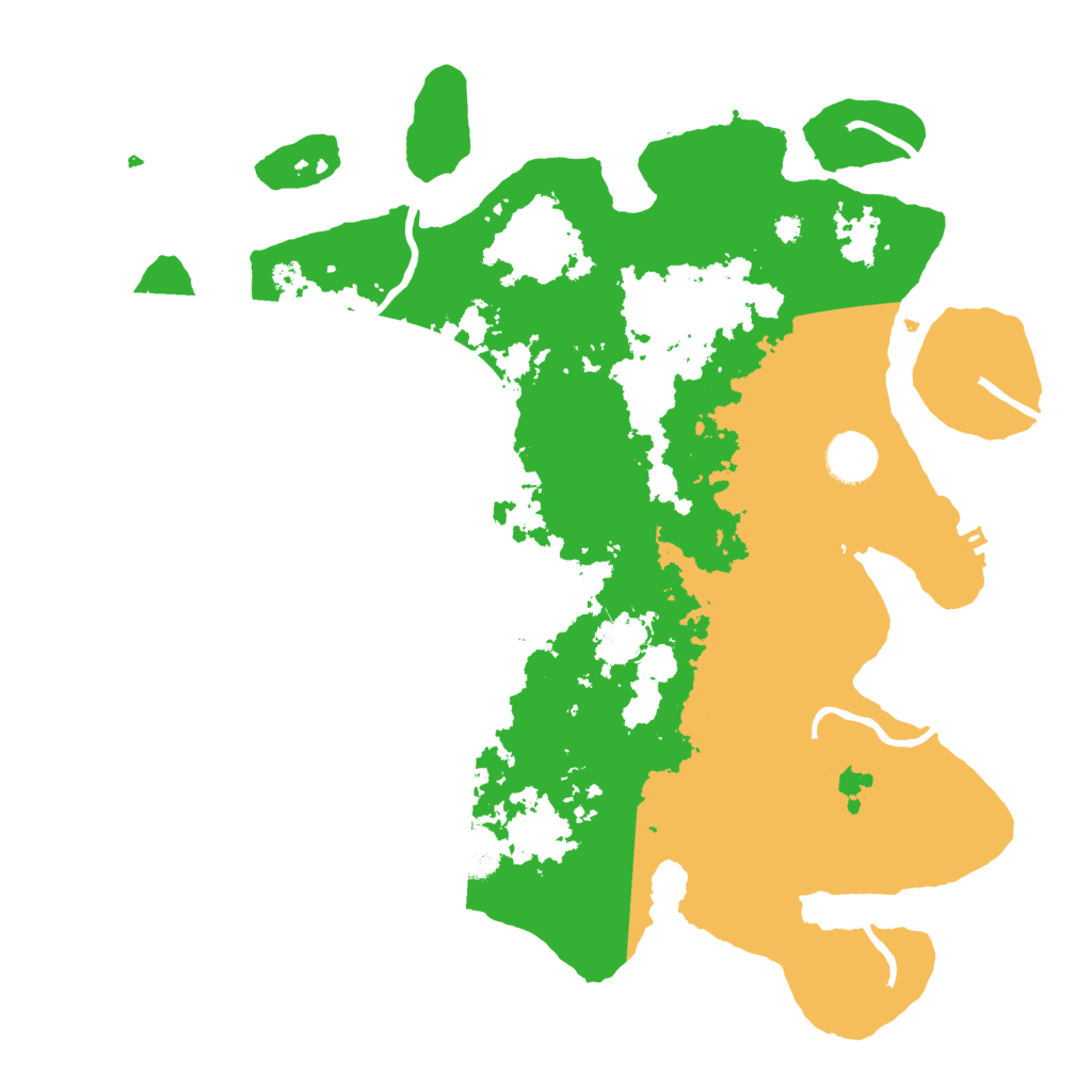 Biome Rust Map: Procedural Map, Size: 3750, Seed: 911854