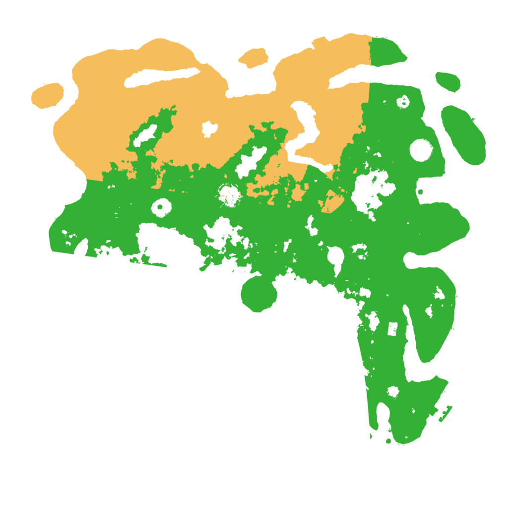 Biome Rust Map: Procedural Map, Size: 4000, Seed: 3442546