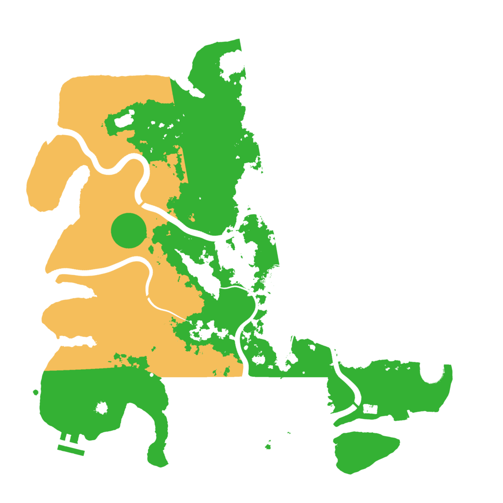 Biome Rust Map: Procedural Map, Size: 3750, Seed: 56423289